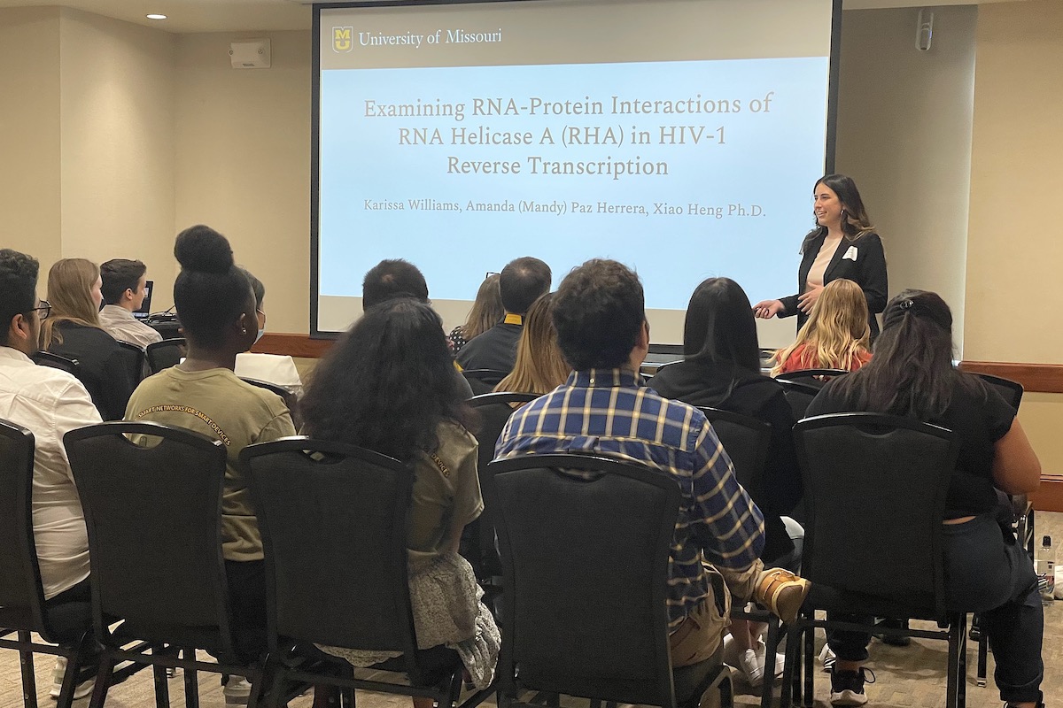 The Summer Undergraduate Research and Creative Achievements Forum on July 28, the culmination of the MU Summer Undergraduate Research Program, included poster presentations and panels featuring undergraduate research and scholarly activity.