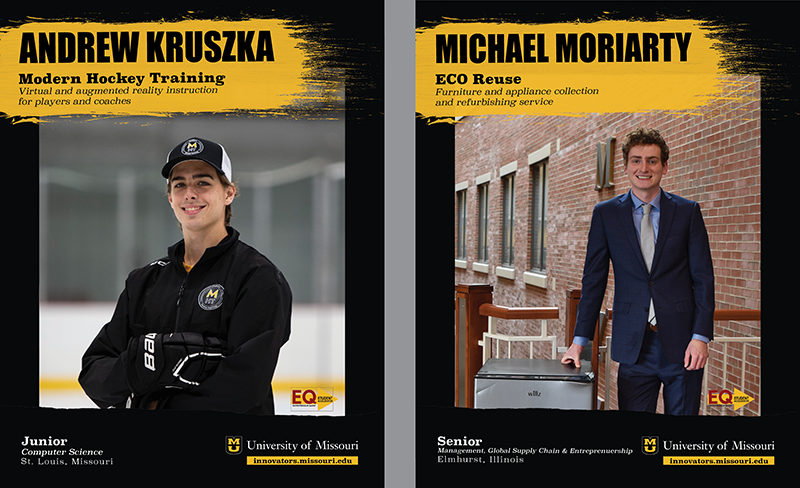 Andrew Kruszka and Michael Moriarity posters