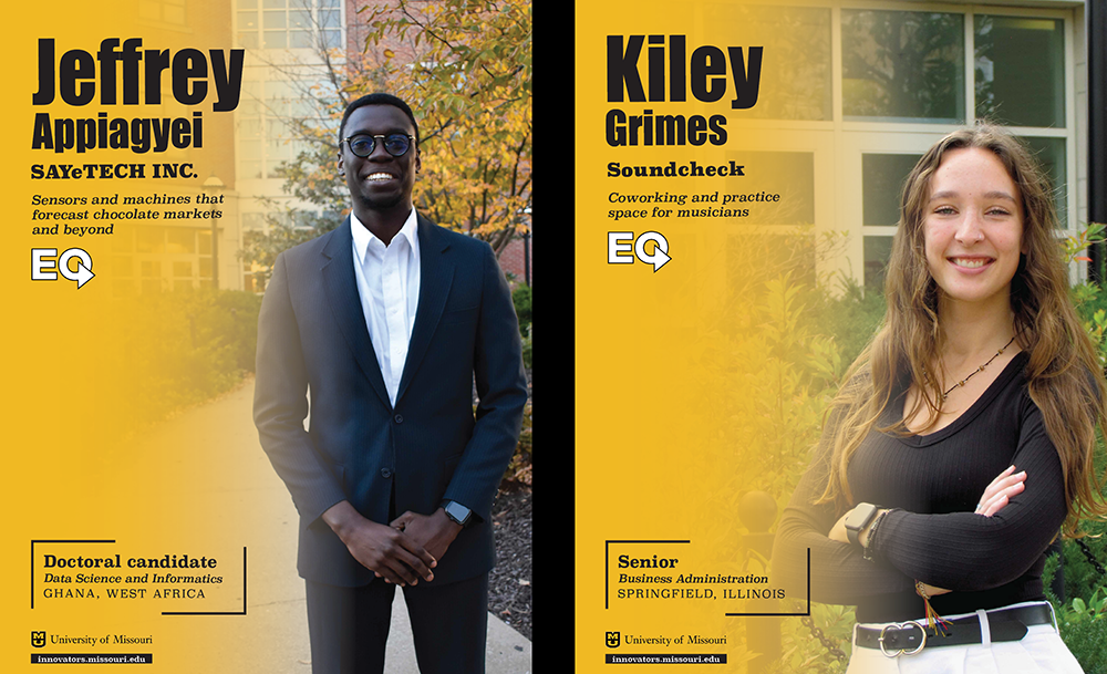 Jeffrey Appiagyei and Kiley Grimes