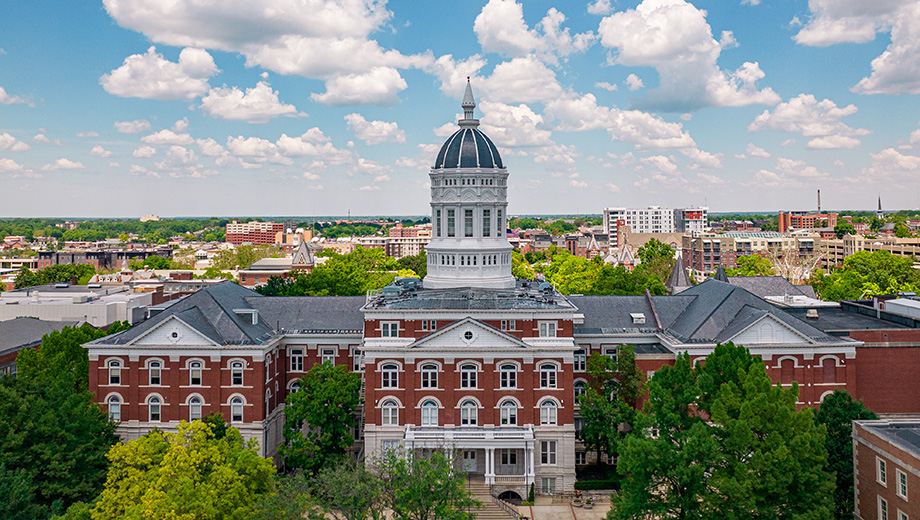 Jesse Hall aerial