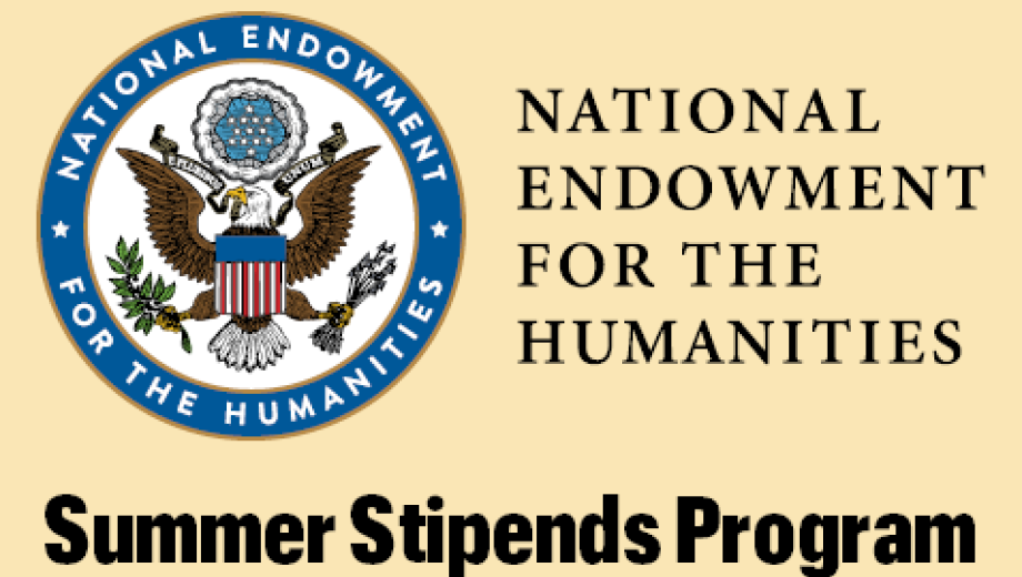 NEH logo with text 'Summer Stipend Program'