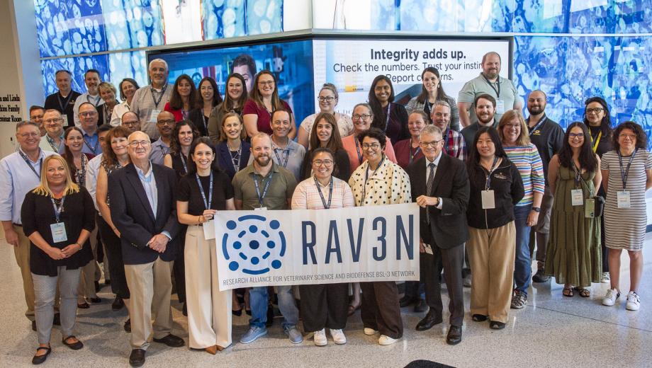 RAV3N meeting participants gather at NextGen Precision Medicine building July 21-23, 2026.