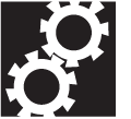 Icon of cogs