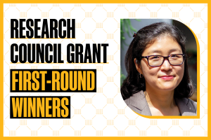 Plant scientist Soyon Park with Research Council grant First-Round Winners